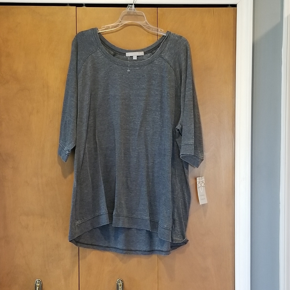 NWT grey shirt 3X